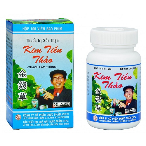 Kim tiền thảo OPC chai 100 viên - Viên nén bao phim 1 Kim tiền thảo OPC chai 100 viên - Viên nén bao phim