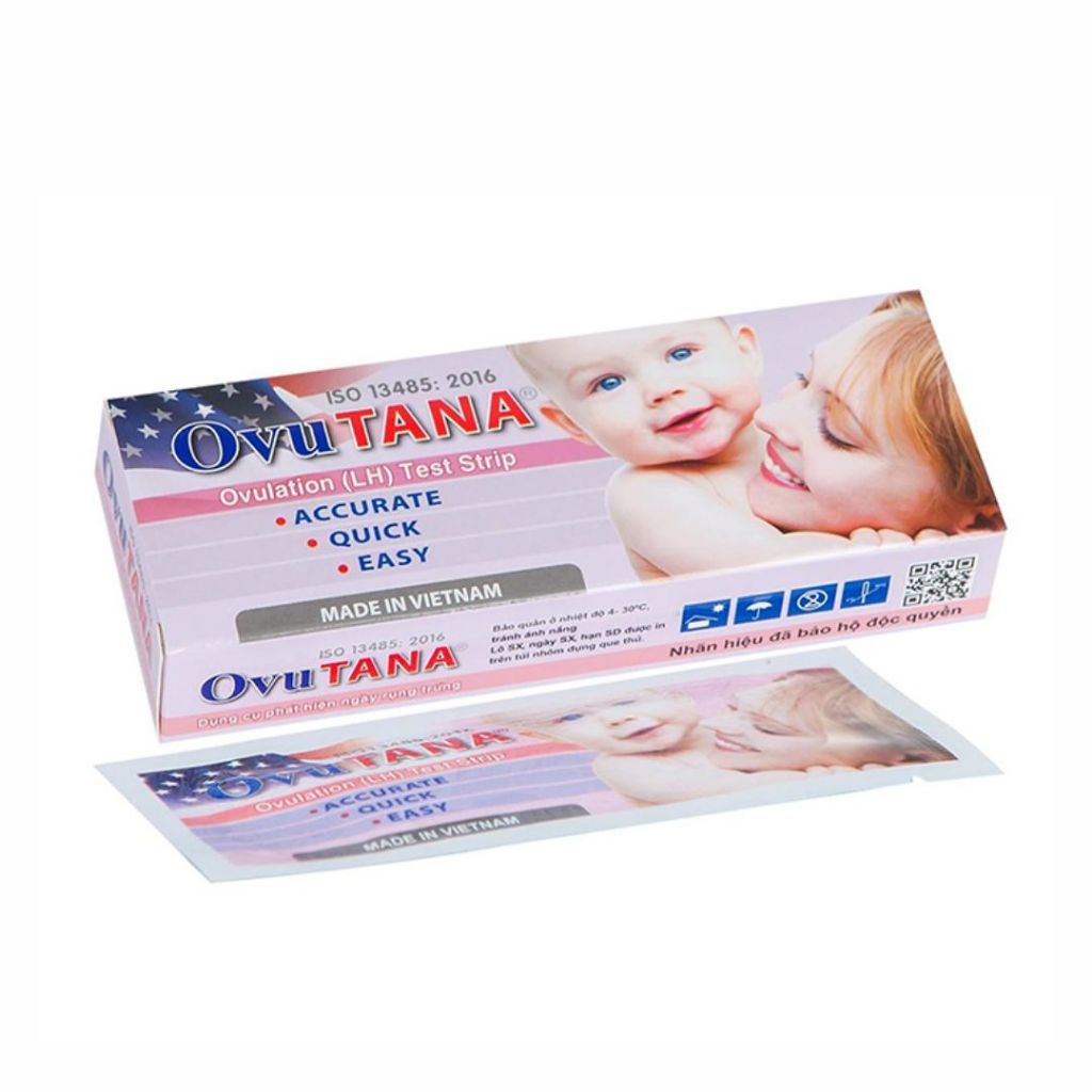 Que thử rụng trứng Ovutana 2 Que thử rụng trứng Ovutana - Ảnh 2