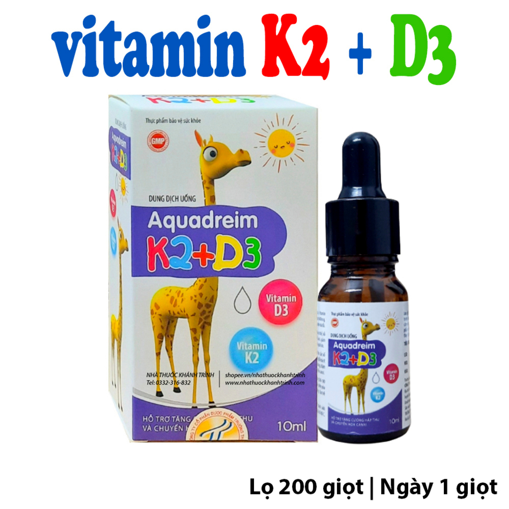 Vitamin D3 K2 Aquadreim