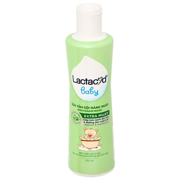 Sữa Tắm Lactacyd Milky 250ml Cho Bé - Sạch Sâu, Dưỡng Ẩm An Toàn 2 Sữa Tắm Lactacyd Milky 250ml Cho Bé - Sạch Sâu, Dưỡng Ẩm An Toàn - Ảnh 2