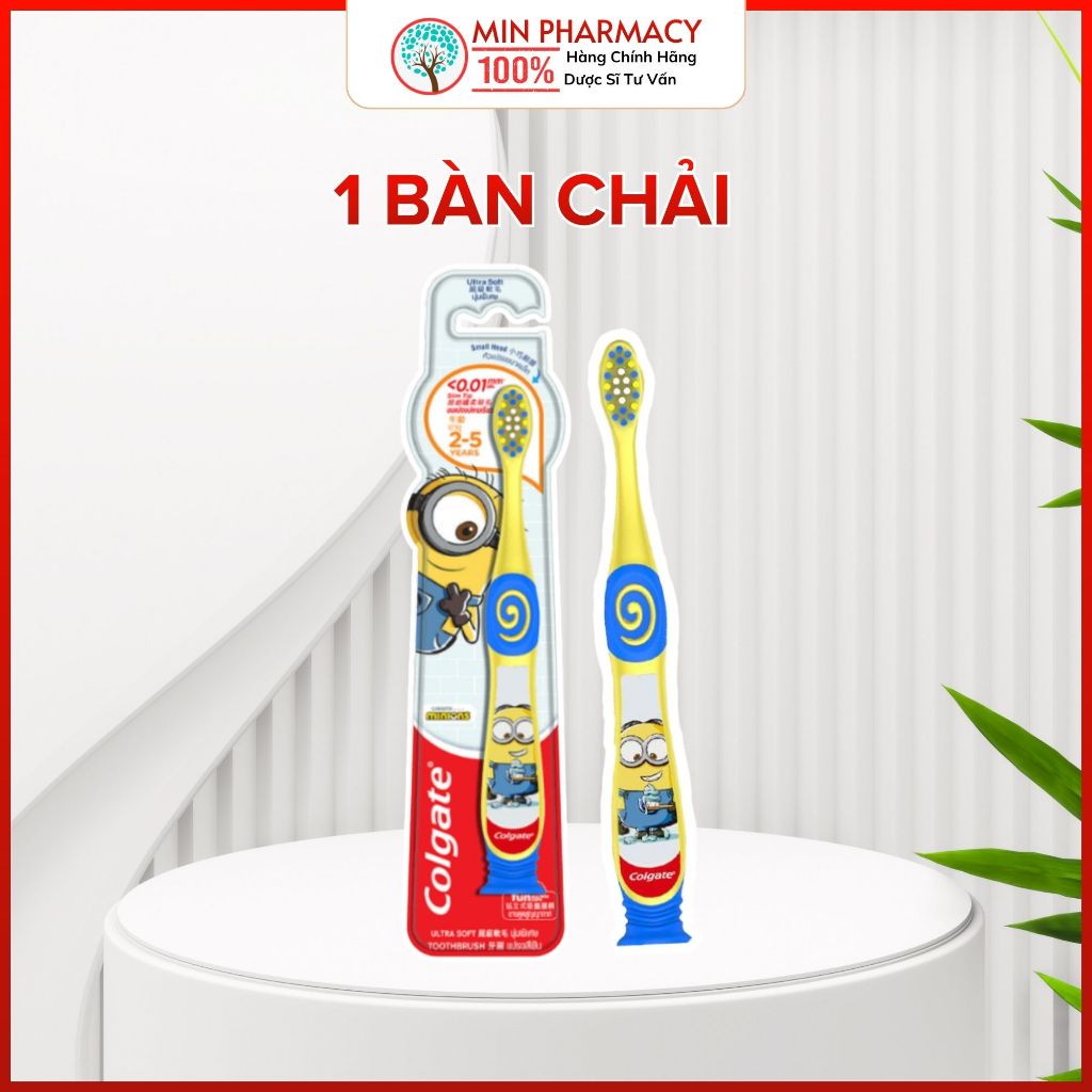 Bàn chải Colgate Minions 2-5 tuổi 2 Bàn chải Colgate Minions 2-5 tuổi - Ảnh 2