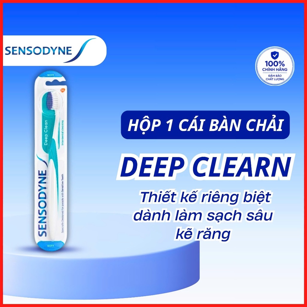 Bàn chải đánh răng SENSODYNE - Sạch sâu Deep clean 2 Bàn chải đánh răng SENSODYNE - Sạch sâu Deep clean - Ảnh 2