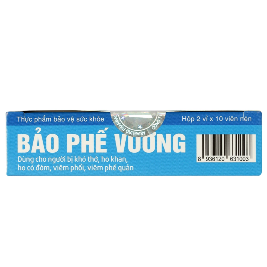 Bảo Phế Vương bổ phế hộp 20 viên - Ảnh 2