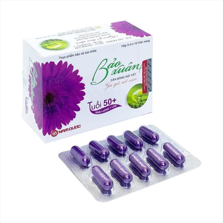 Bảo Xuân Tím Tuổi 50+ (hộp 30 viên) 2 Bảo Xuân Tím Tuổi 50+ (hộp 30 viên) - Ảnh 2