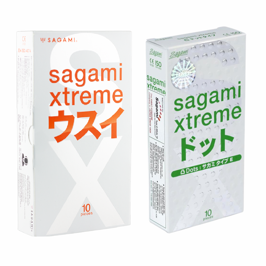 Bao cao su Sagami Xtreme Nhật Bản Siêu mỏng gai gân