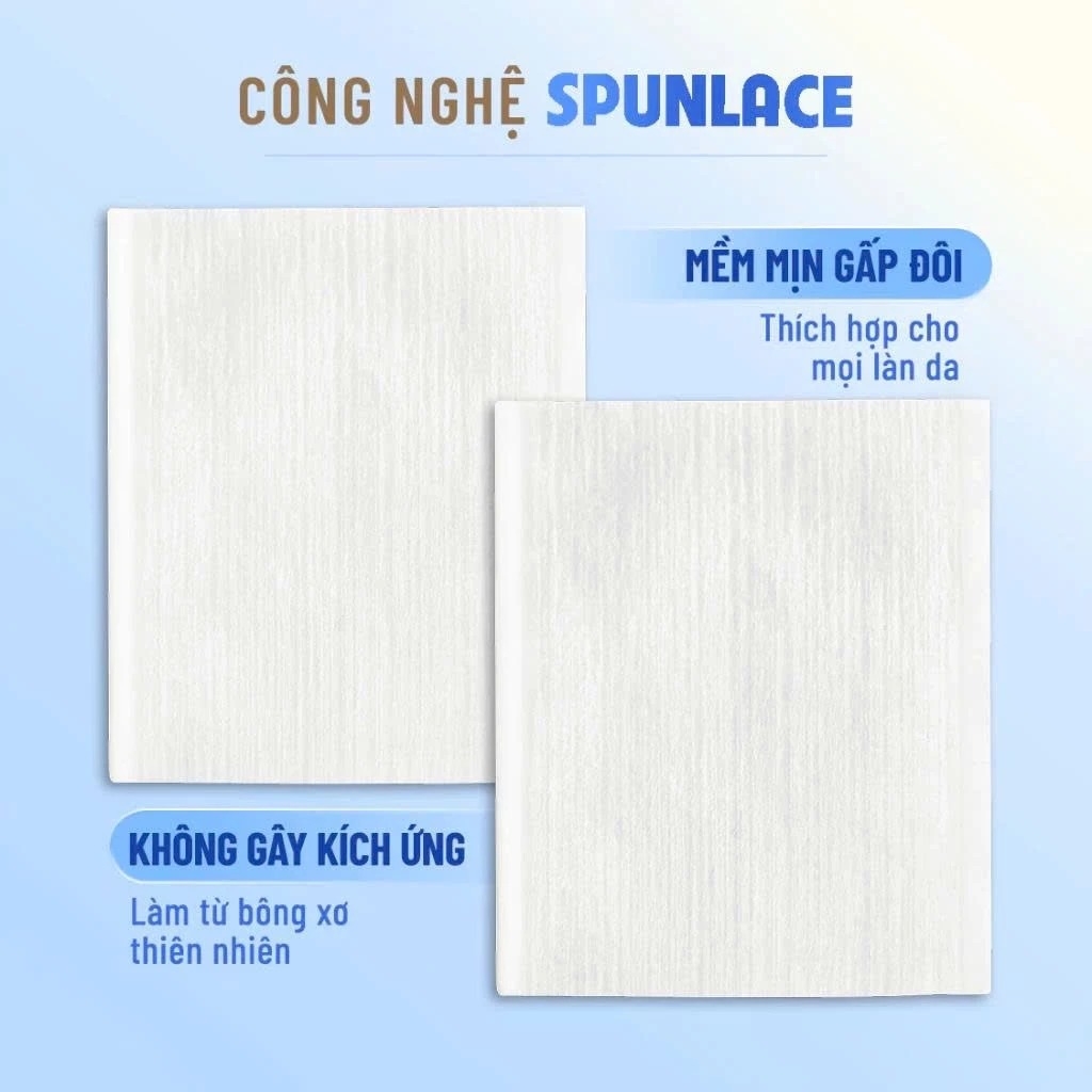 Bông tẩy trang Calla 250g Mềm Mịn, Làm Sạch Hiệu Quả 3 Bông tẩy trang Calla 250g Mềm Mịn, Làm Sạch Hiệu Quả - Ảnh 3