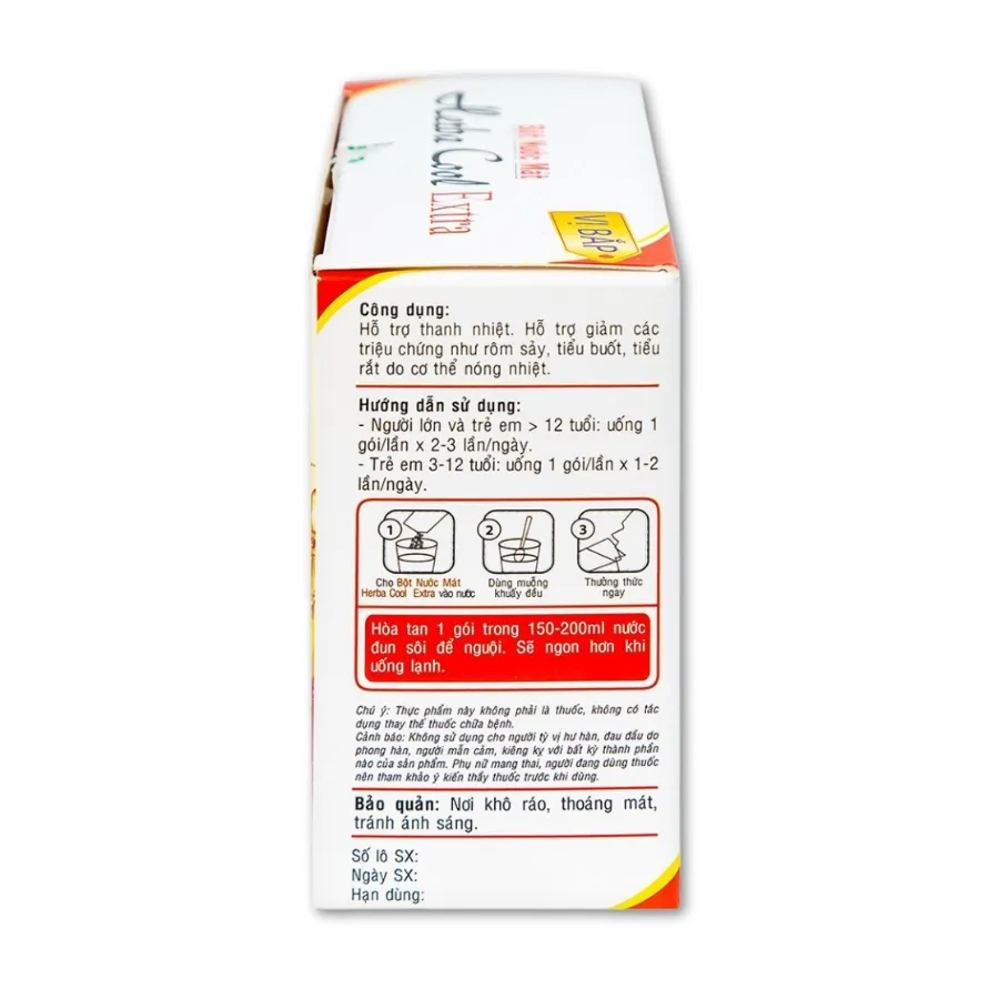Bột nước mát Herba Cool Mía Lau Thanh Nhiệt, Giải Khát Từ Thảo Dược 3 Bột nước mát Herba Cool Mía Lau Thanh Nhiệt, Giải Khát Từ Thảo Dược - Ảnh 3