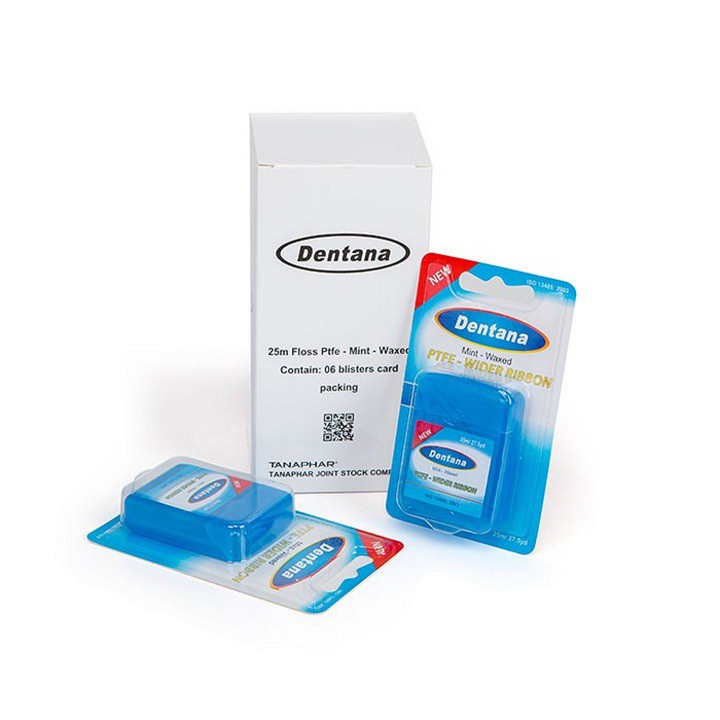 Chỉ nha khoa DENTANA cuộn 25m 1 Chỉ nha khoa DENTANA cuộn 25m