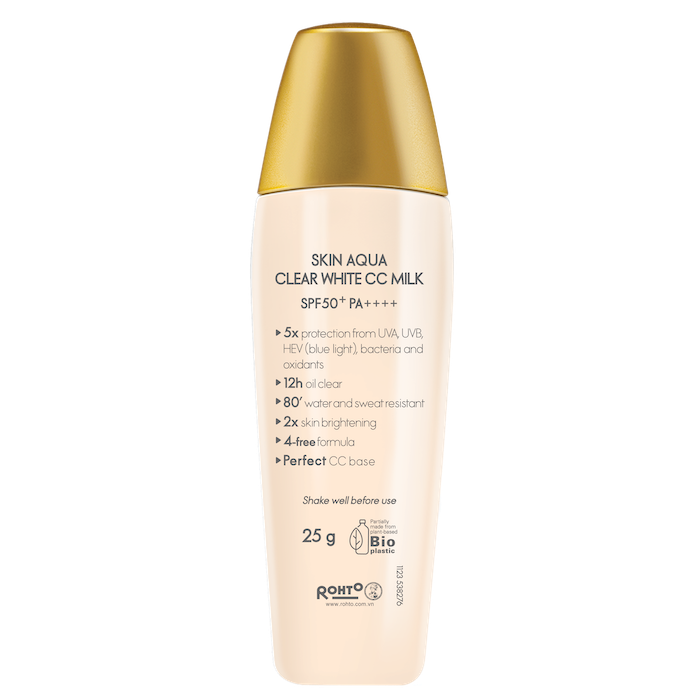 Chống nắng Sunplay CC Milk 25g SPF50+ PA++++ Skin Aqua 3 Chống nắng Sunplay CC Milk 25g SPF50+ PA++++ Skin Aqua - Ảnh 3