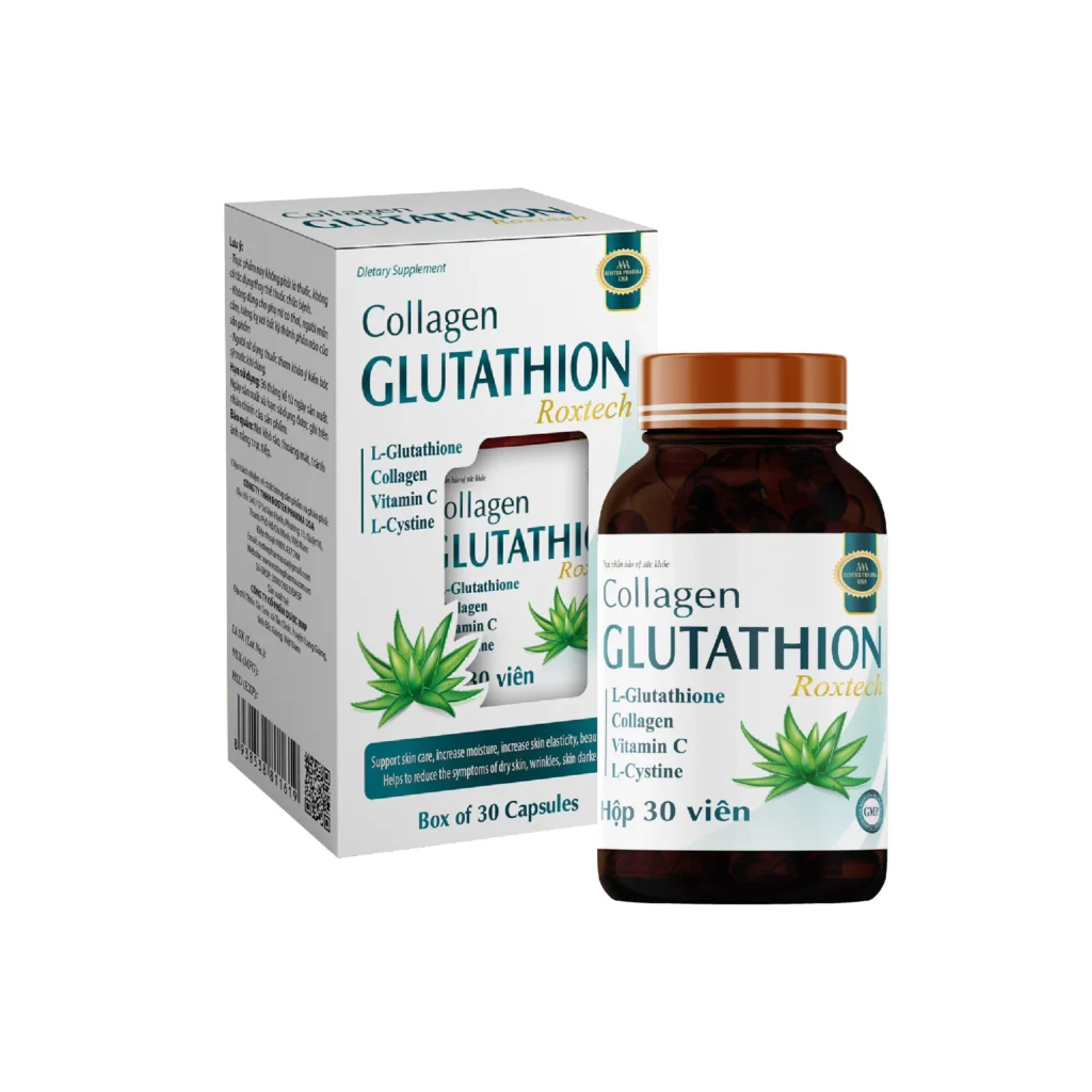 Collagen Glutathion ROXTECH (chai 30 viên) 1 Collagen Glutathion ROXTECH (chai 30 viên)