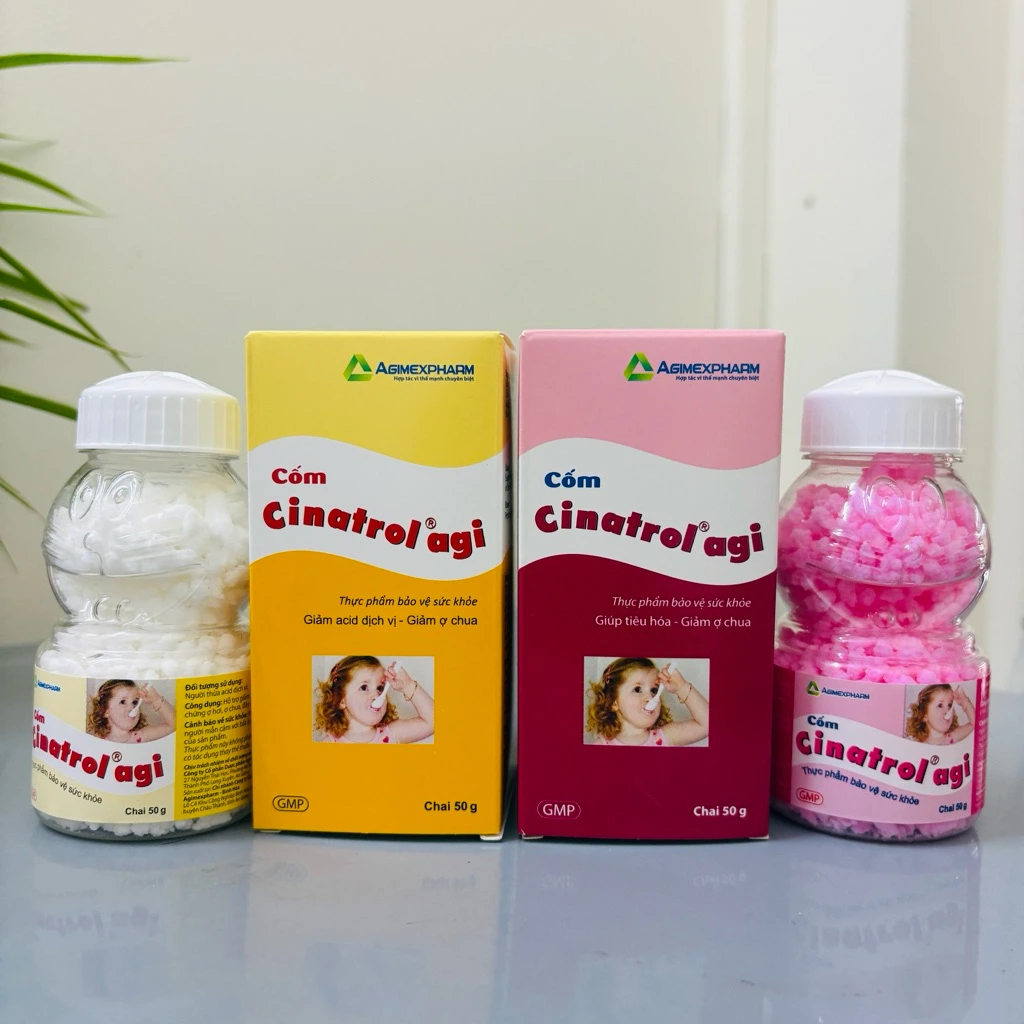 Cốm tiêu hóa CINATROL AGI Chai 50g - Cốm hồng 3 Cốm tiêu hóa CINATROL AGI Chai 50g - Cốm hồng - Ảnh 3