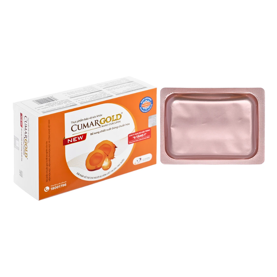Cumargold New Bảo vệ dạ dày (Hộp 30 viên) 2 Cumargold New Bảo vệ dạ dày (Hộp 30 viên) - Ảnh 2