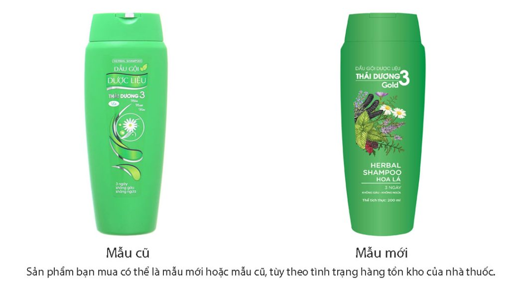 Dầu Gội THÁI DƯƠNG 3 xanh lá 200ml 3 Dầu Gội THÁI DƯƠNG 3 xanh lá 200ml - Ảnh 3