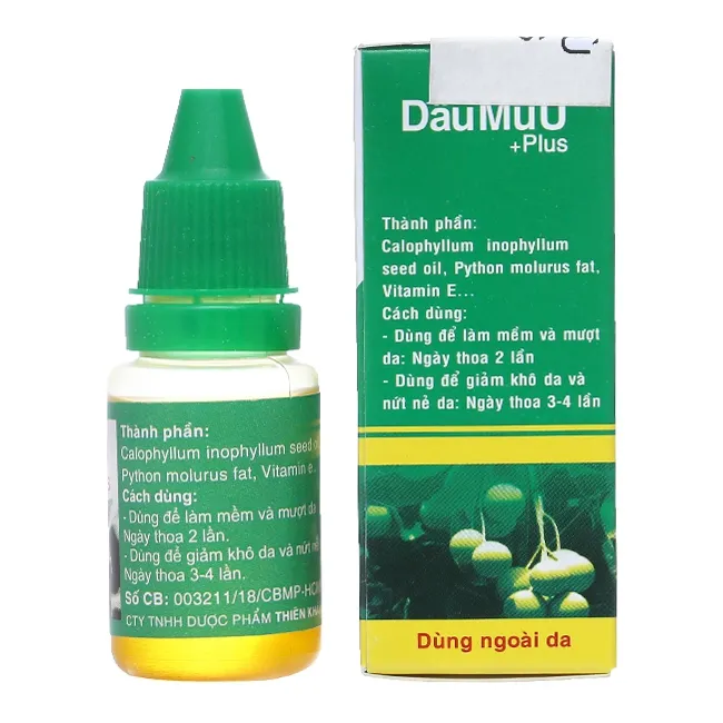 Dầu Mù U Thiên Khánh 12ml Làm Mềm Da, Hỗ Trợ Giảm Khô Nứt Nẻ 2 Dầu Mù U Thiên Khánh 12ml Làm Mềm Da, Hỗ Trợ Giảm Khô Nứt Nẻ - Ảnh 2