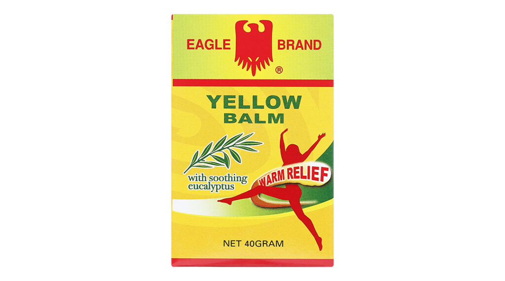 Dầu cù là con ó vàng Eagle yellow balm 40g 2 Dầu cù là con ó vàng Eagle yellow balm 40g - Ảnh 2