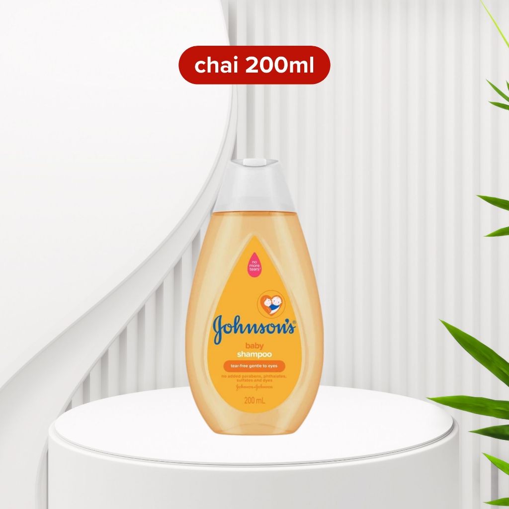 Dầu gội Johnson's Baby Shampoo - chai 200ml 2 Dầu gội Johnson's Baby Shampoo - chai 200ml - Ảnh 2