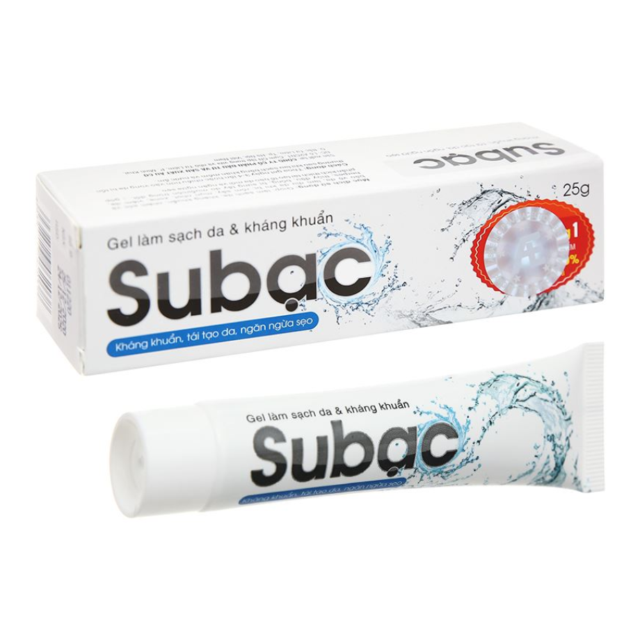 Gel Su Bạc Làm Sạch Sát Khuẩn Da 25g 2 Gel Su Bạc Làm Sạch Sát Khuẩn Da 25g - Ảnh 2