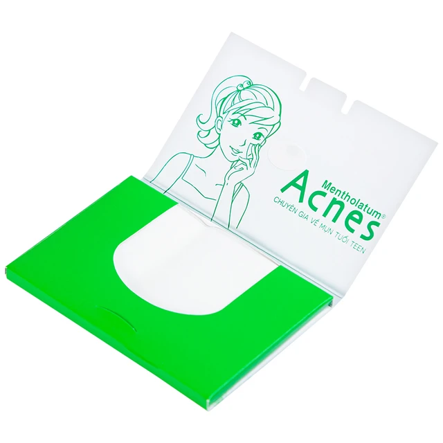 Giấy Thấm Dầu Acnes Kiểm Soát Dầu Nhờn 100 Tờ 3 Giấy Thấm Dầu Acnes Kiểm Soát Dầu Nhờn 100 Tờ - Ảnh 3