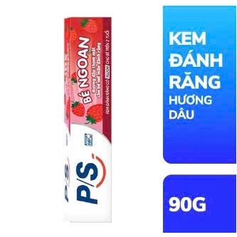 Kem đánh răng P/S cho bé 90g hương dâu Ngừa Sâu Răng, Bảo Vệ Răng Sữa 4 Kem đánh răng P/S cho bé 90g hương dâu Ngừa Sâu Răng, Bảo Vệ Răng Sữa - Ảnh 4