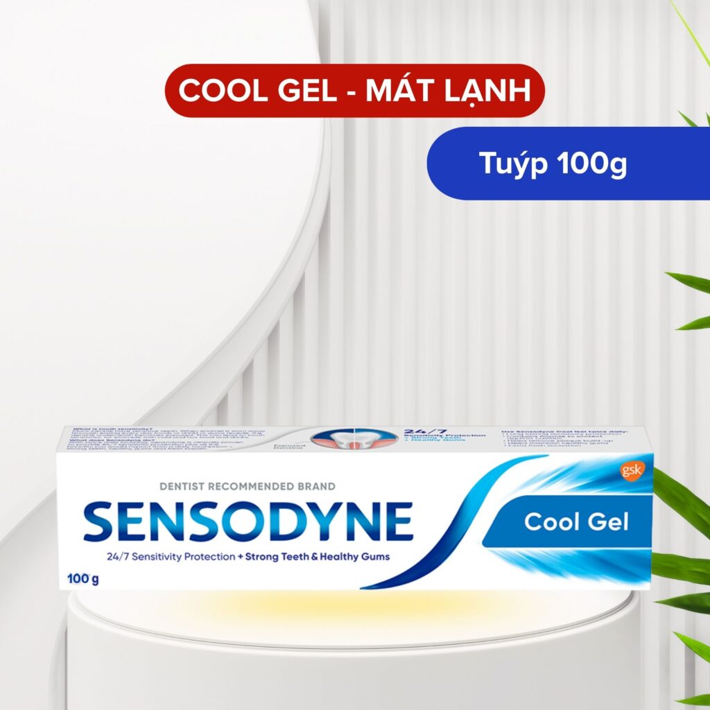 Kem Đánh Răng Sensodyne Cool Gel 100g Giảm Ê Buốt Mát Lạnh Sảng Khoái 3 Kem Đánh Răng Sensodyne Cool Gel 100g Giảm Ê Buốt Mát Lạnh Sảng Khoái - Ảnh 3