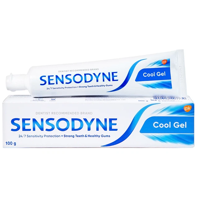 Kem Đánh Răng Sensodyne Cool Gel 100g Giảm Ê Buốt Mát Lạnh Sảng Khoái 1 Kem Đánh Răng Sensodyne Cool Gel 100g Giảm Ê Buốt Mát Lạnh Sảng Khoái
