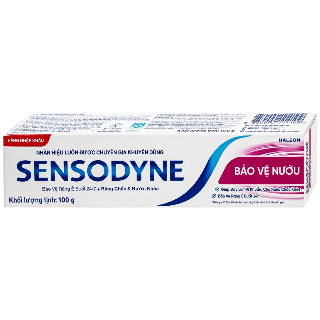 Kem Đánh Răng SENSODYNE Gum care 100g 1 Kem Đánh Răng SENSODYNE Gum care 100g