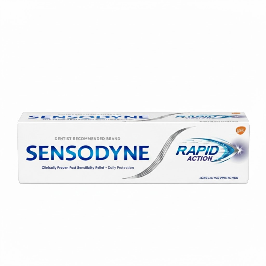 Kem Đánh Răng SENSODYNE - Rapid Action 100G 3 Kem Đánh Răng SENSODYNE - Rapid Action 100G - Ảnh 3
