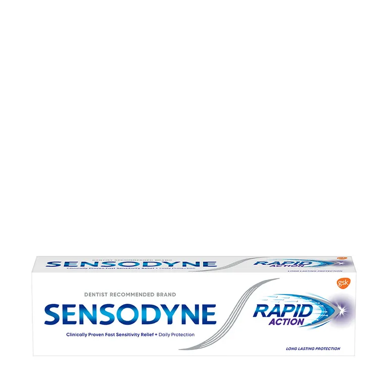 Kem Đánh Răng Sensodyne Rapid Action White 100g Giảm Ê Buốt, Trắng Răng 1 Kem Đánh Răng Sensodyne Rapid Action White 100g Giảm Ê Buốt, Trắng Răng