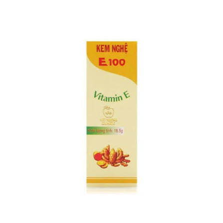 Kem Nghệ E100 Dưỡng Da Mụn Mờ Thâm 18.5g 1 Kem Nghệ E100 Dưỡng Da Mụn Mờ Thâm 18.5g