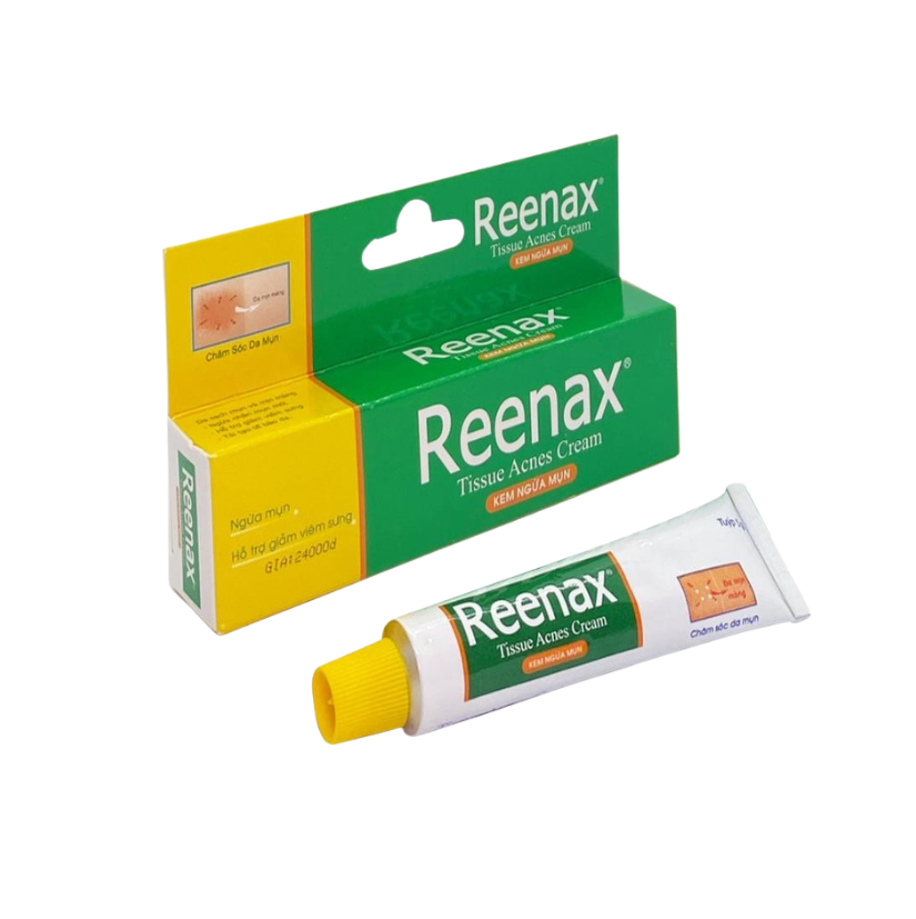 Kem Reenax Ngừa Mụn Giảm Viêm Sưng Tuýp 5g 2 Kem Reenax Ngừa Mụn Giảm Viêm Sưng Tuýp 5g - Ảnh 2