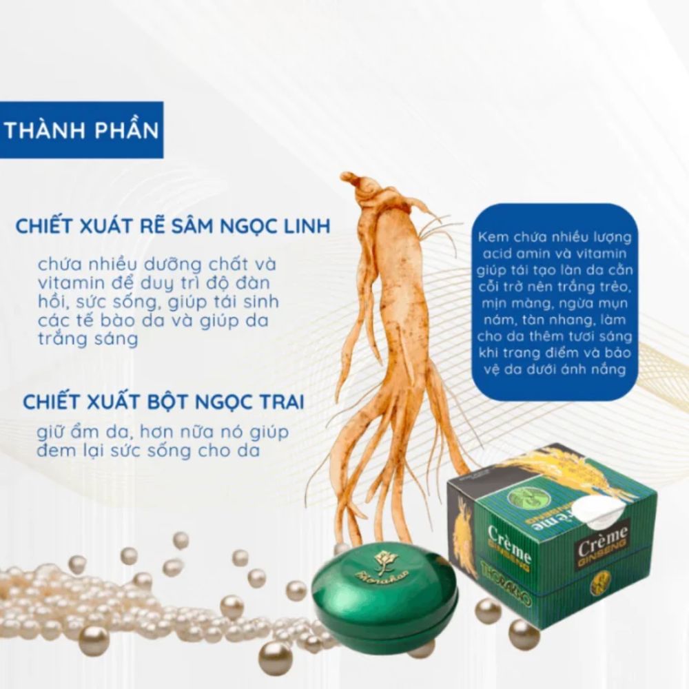 Kem Sâm Thorakao 7g hỗ trợ dưỡng ẩm và chăm sóc da 3 Kem Sâm Thorakao 7g hỗ trợ dưỡng ẩm và chăm sóc da - Ảnh 3