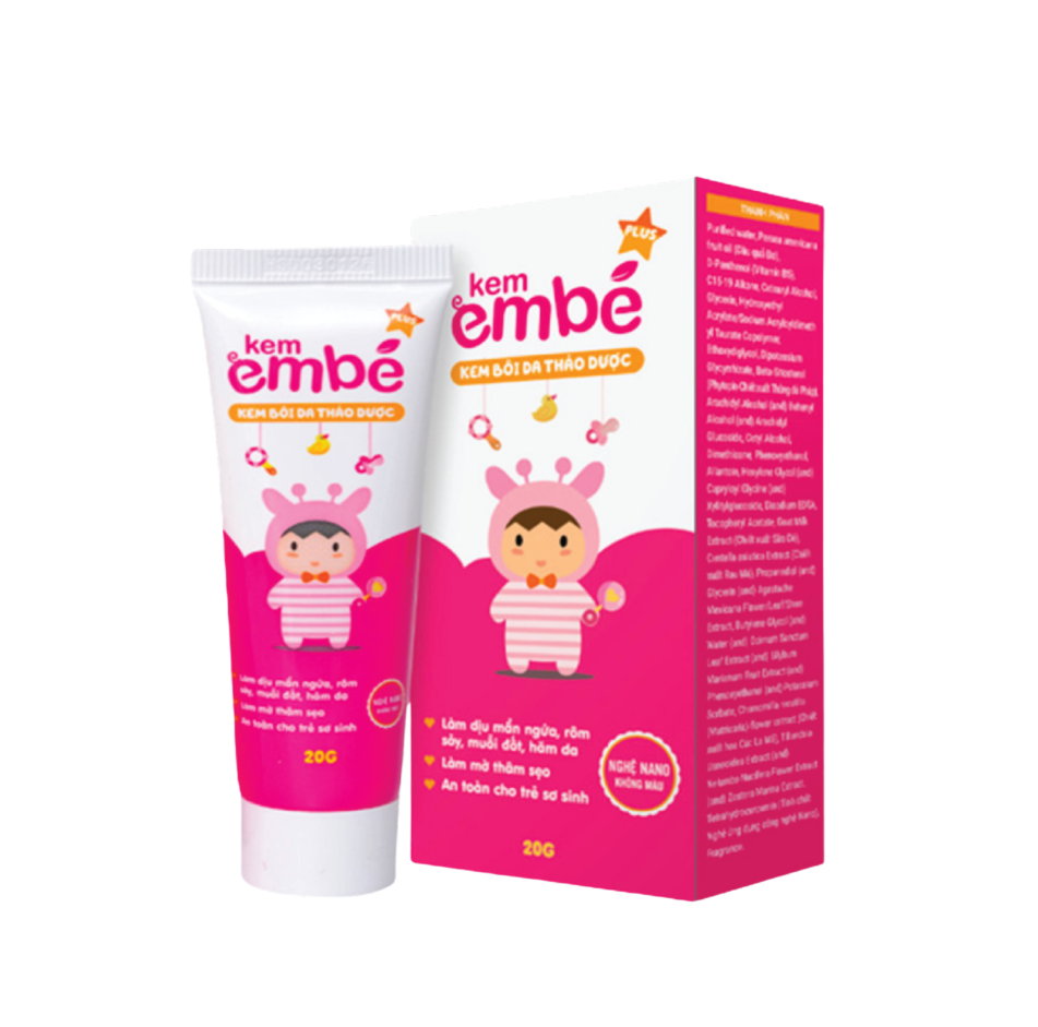 Kem bôi da thảo dược Em Bé 20g
