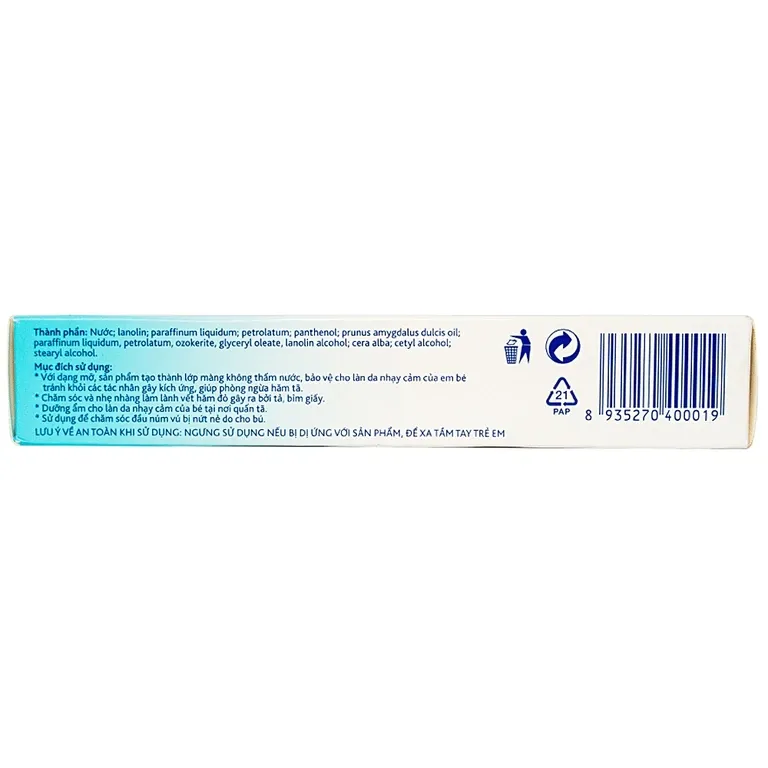 Kem chống hăm Bepanthen balm 30g 4 Kem chống hăm Bepanthen balm 30g - Ảnh 4