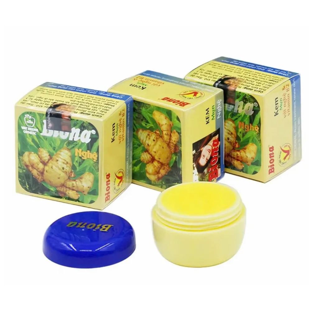 Kem mụn Biona nghệ và vitamin B2- 3g 3 Kem mụn Biona nghệ và vitamin B2- 3g - Ảnh 3