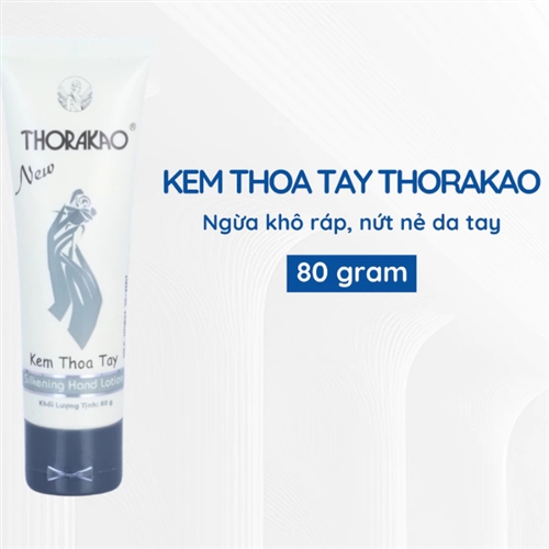 Kem Thoa Tay Thorakao 80g Dưỡng Ẩm Mềm Da Tay 3 Kem Thoa Tay Thorakao 80g Dưỡng Ẩm Mềm Da Tay - Ảnh 3