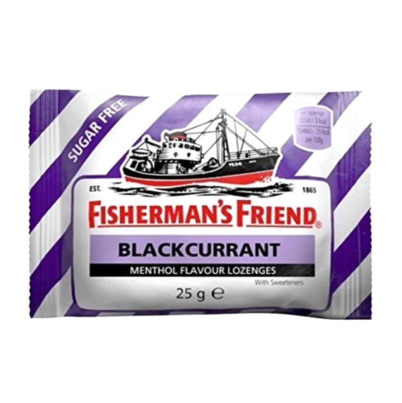 Kẹo cay Fisherman's Friend 25g Giúp Thơm Miệng, Mát Họng, The Mát Sảng Khoái 1 Kẹo cay Fisherman's Friend 25g