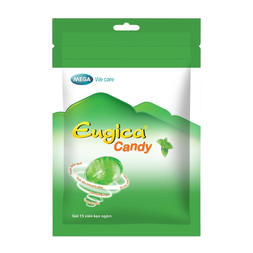 Kẹo Eugica Túi zip 15 viên 1 Kẹo Eugica Túi zip 15 viên