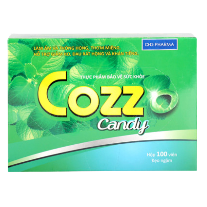 Kẹo Ngậm COZZ DHG Hộp 100 Viên 1 Kẹo Ngậm COZZ DHG Hộp 100 Viên