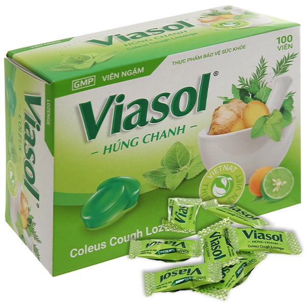 Kẹo Ngậm VIASOL HÚNG CHANH (hộp 100 viên) - Hộp 100 viên 3 Kẹo Ngậm VIASOL HÚNG CHANH (hộp 100 viên) - Hộp 100 viên - Ảnh 3