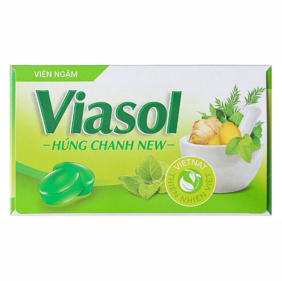 Kẹo Ngậm VIASOL HÚNG CHANH (hộp 100 viên) - Hộp 100 viên 1 Kẹo Ngậm VIASOL HÚNG CHANH (hộp 100 viên) - Hộp 100 viên