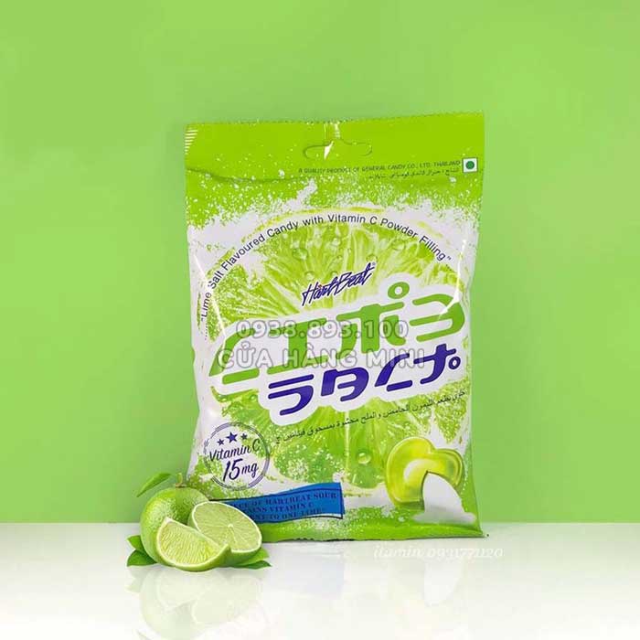 Kẹo chanh muối HartBeat Thái Lan 120g 2 Kẹo chanh muối HartBeat Thái Lan 120g - Ảnh 2