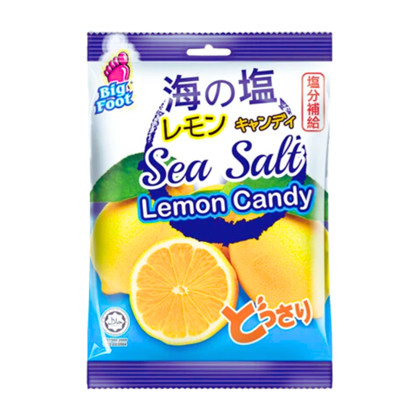 Kẹo chanh muối Sea Salt Big foot 150g - Gói 150g 1 Kẹo chanh muối Sea Salt Big foot 150g - Gói 150g