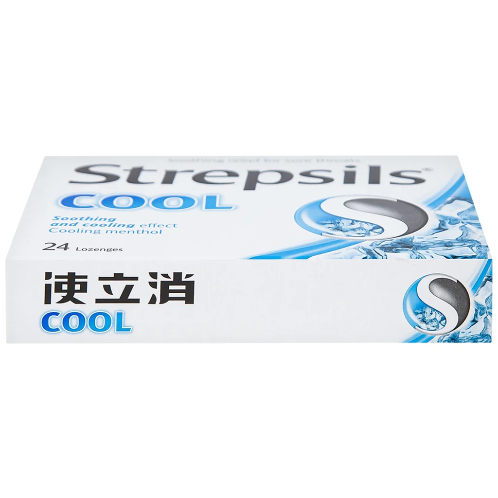 Kẹo ngậm Strepsils Cool (2 vỉ x 12 viên) - Minpharmacy 2 Kẹo ngậm Strepsils Cool (2 vỉ x 12 viên) - Minpharmacy - Ảnh 2