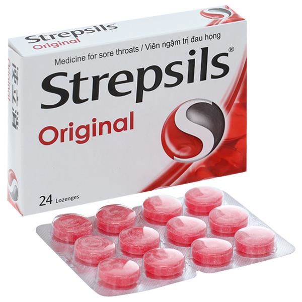 Kẹo ngậm Strepsils Original (hộp 24 viên) 3 Kẹo ngậm Strepsils Original (hộp 24 viên) - Ảnh 3