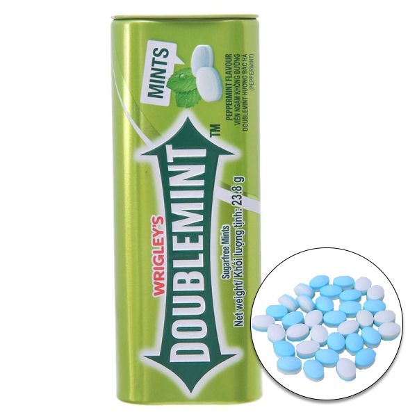 Kẹo ngậm tan Doublemint 23.8g 3 Kẹo ngậm tan Doublemint 23.8g - Ảnh 3