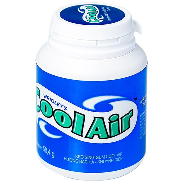 Kẹo sing-gum hương bạc hà khuynh diệp CooL Air (55.4g) 1 Kẹo sing-gum hương bạc hà khuynh diệp CooL Air (55.4g)