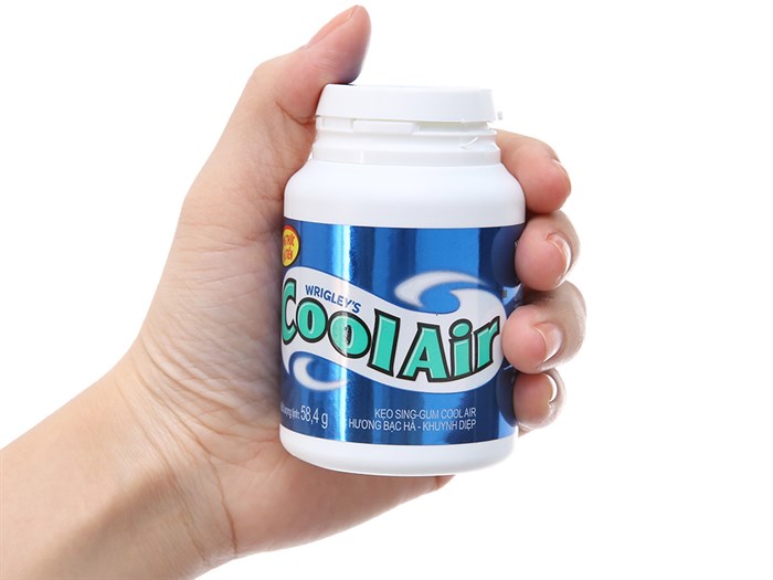 Kẹo sing-gum hương bạc hà khuynh diệp CooL Air (55.4g) 2 Kẹo sing-gum hương bạc hà khuynh diệp CooL Air (55.4g) - Ảnh 2