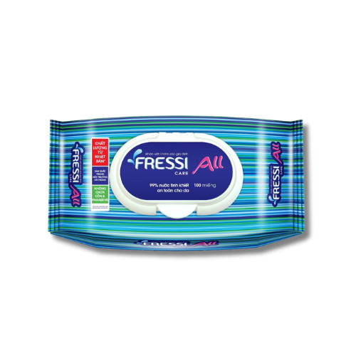 Khăn Ướt Fressi Care All - Gói 100 miếng 1 Khăn Ướt Fressi Care All - Gói 100 miếng