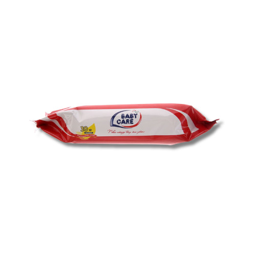Khăn giấy ướt em bé BABY CARE đỏ 30 tờ 3 Khăn giấy ướt em bé BABY CARE đỏ 30 tờ - Ảnh 3