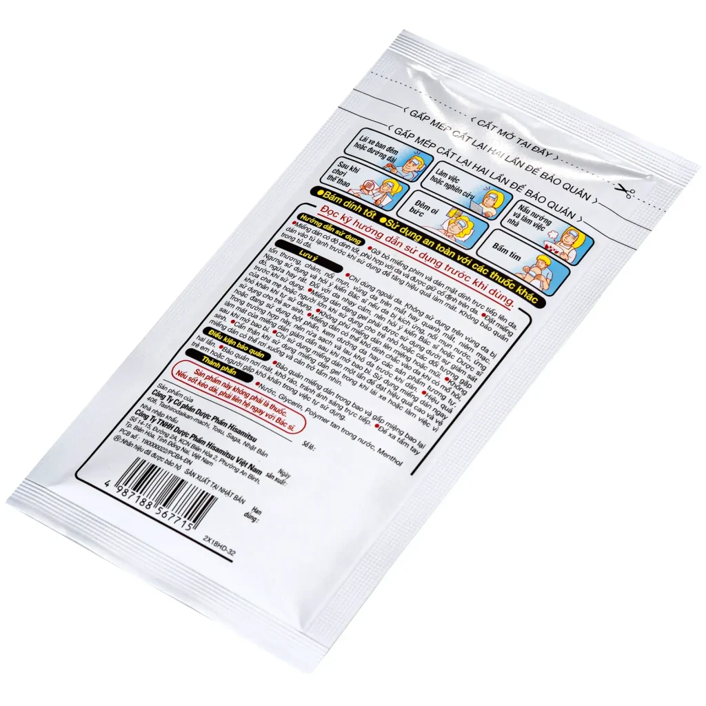 Miếng Dán hạ sốt ByeBye Fever Super người lớn - Hộp 6 miếng 4 Miếng Dán hạ sốt ByeBye Fever Super người lớn - Hộp 6 miếng - Ảnh 4